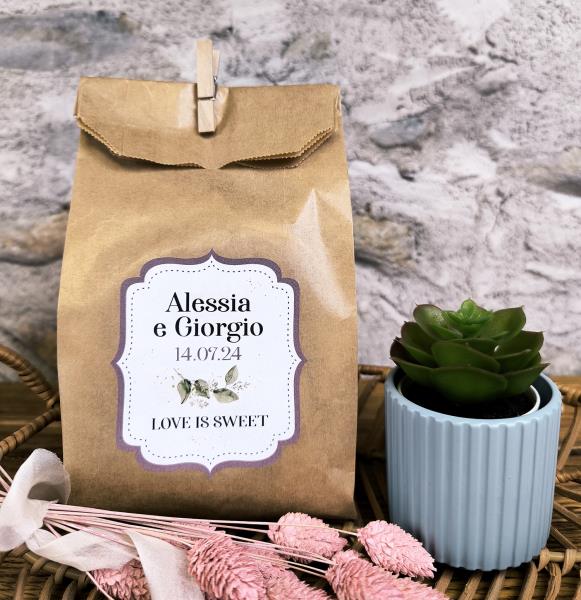 Sacchetto in carta grande - Accessori per matrimonio